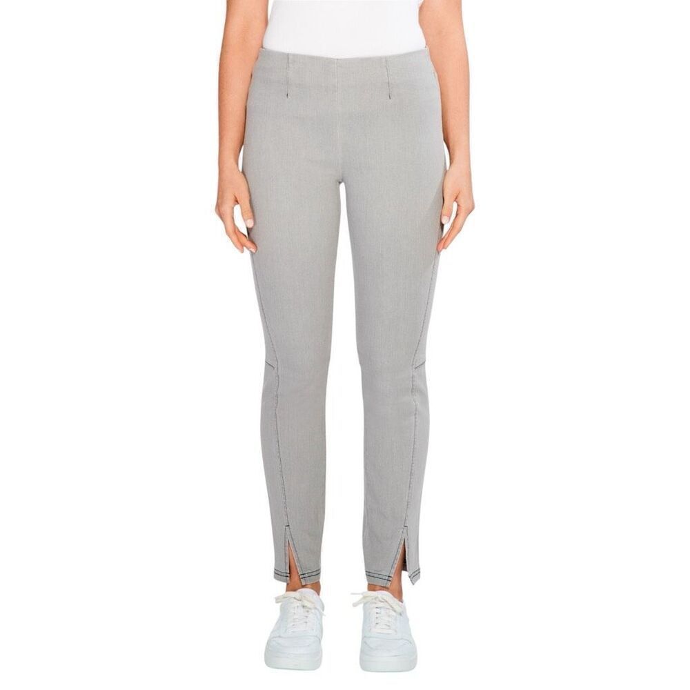 NEW NIC+ZOE Seams All Day Slim Pull On Jean Mercury 18W